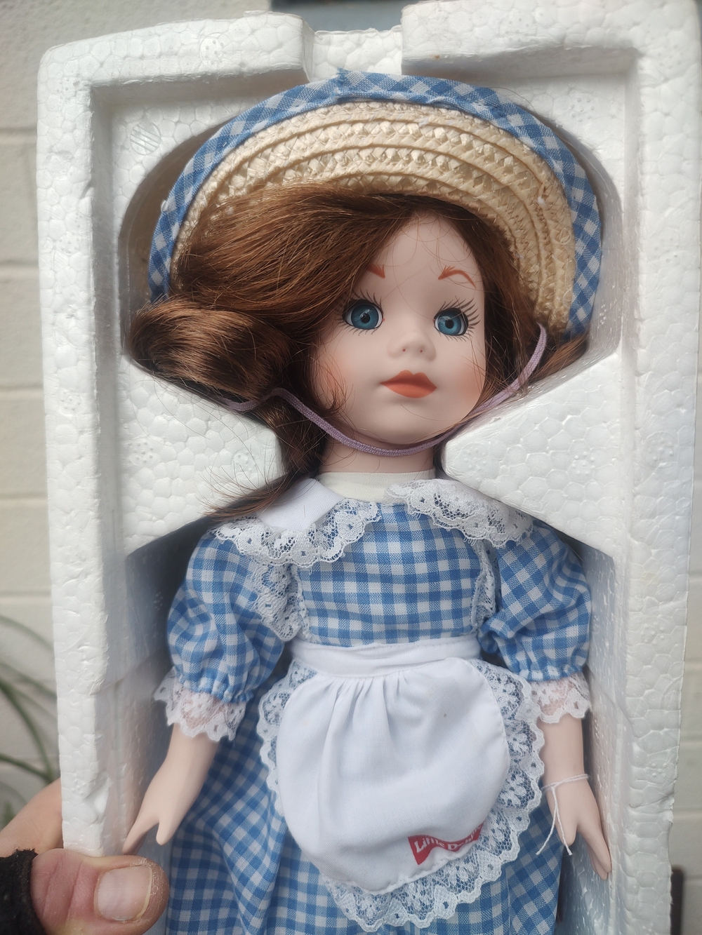 Little Debbie Porcelain Doll, Collectible in Original Box with Stand